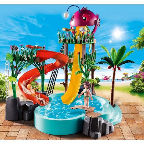 Playmobil Aqua Park Με Νεροτσουλήθρες 70609 4008789706096