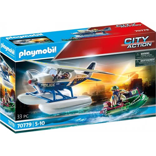 Playmobil City Action Καταδίωξη Λαθρέμπορου Από Αστυνομικό Υδροπλάνο 70779 4008789707796