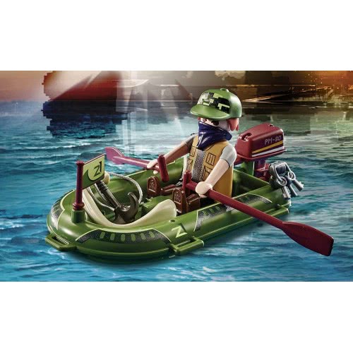 Playmobil City Action Καταδίωξη Λαθρέμπορου Από Αστυνομικό Υδροπλάνο 70779 4008789707796