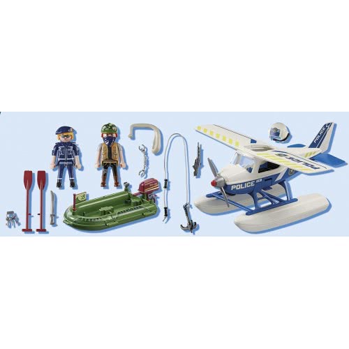 Playmobil City Action Καταδίωξη Λαθρέμπορου Από Αστυνομικό Υδροπλάνο 70779 4008789707796