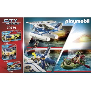 Playmobil City Action Καταδίωξη Λαθρέμπορου Από Αστυνομικό Υδροπλάνο 70779 4008789707796