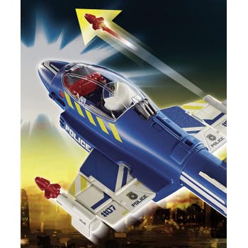 Playmobil City Action Police Jet With Drone 70780 4008789707802