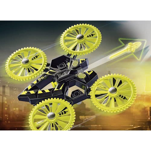 Playmobil City Action Police Jet With Drone 70780 4008789707802