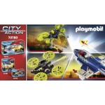 Playmobil City Action Police Jet With Drone 70780 4008789707802