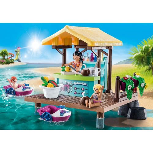 Playmobil Aqua Park Πλωτό Μπαρ Και Παραθεριστές 70612 4008789706126