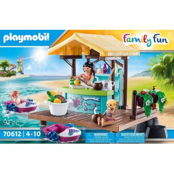 Playmobil Aqua Park Πλωτό Μπαρ Και Παραθεριστές 70612 4008789706126
