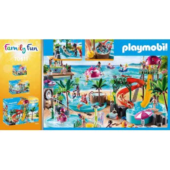 Playmobil Aqua Park Childrens Pool With Slide 70611 4008789706119