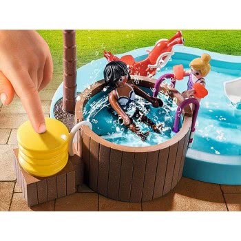 Playmobil Aqua Park Παιδική Πισίνα Με Υδρομασάζ 70611 4008789706119