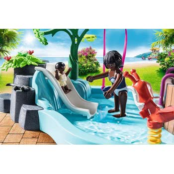 Playmobil Aqua Park Childrens Pool With Slide 70611 4008789706119