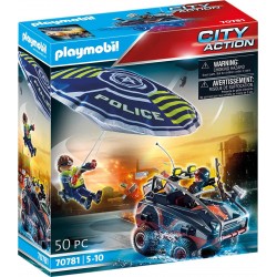 Playmobil City Action Police Parachute With Amphibious Vehicle 70781 4008789707819