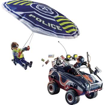 Playmobil City Action Police Parachute With Amphibious Vehicle 70781 4008789707819