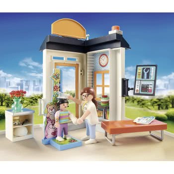 Playmobil Starter Pack Παιδιατρείο 70818 4008789708182