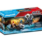 Playmobil City Action Police Jet Pack With Boat 70782 4008789707826