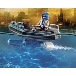 Playmobil City Action Police Jet Pack With Boat 70782 4008789707826