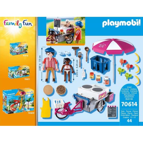 Playmobil Aqua Park Κρεπερί-Ποδήλατο 70614 4008789706140