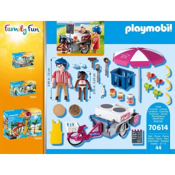 Playmobil Aqua Park Crepe Cart 70614 4008789706140