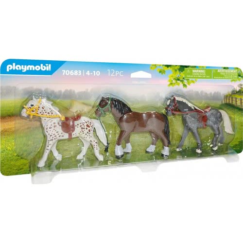 Playmobil Country Τρία Άλογα 70683 4008789706836