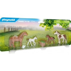 Playmobil Country Πόνυ Με Τα Μικρά Τους 70682 4008789706829