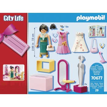 Playmobil City Life Gift Set Κατάστημα Μόδας 70677 4008789706775