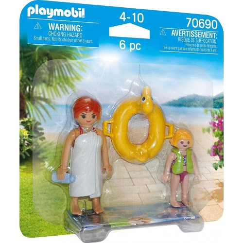 Playmobil Aqua Park Duopack Λουόμενοι 70690 4008789706904