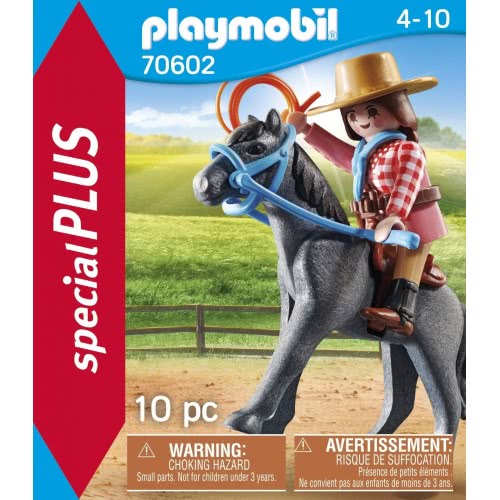 Playmobil Special Plus Αναβάτρια Της Άγριας Δύσης 70602 4008789706027