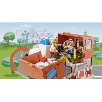 Playmobil DUCK ON CALL - Ambulance Emergency Vehicle 70916 4008789709165