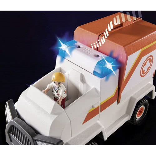 Playmobil DUCK ON CALL - Ambulance Emergency Vehicle 70916 4008789709165