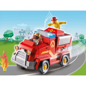 Playmobil Duck On Call - Όχημα Πυροσβεστικής Με Κανόνι Νερού 70914 4008789709141