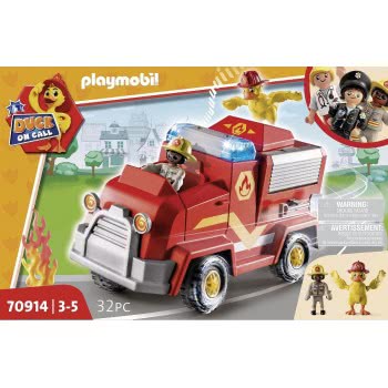 Playmobil DUCK ON CALL - Fire Brigade Emergency Vehicle 70914 4008789709141