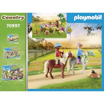 Playmobil Country Pony Farm Birthday Party 70997 4008789709974