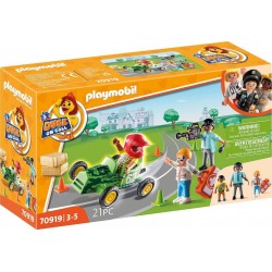 Playmobil DUCK ON CALL - Ambulance Action: Help The Racing Driver 70919 4008789709196