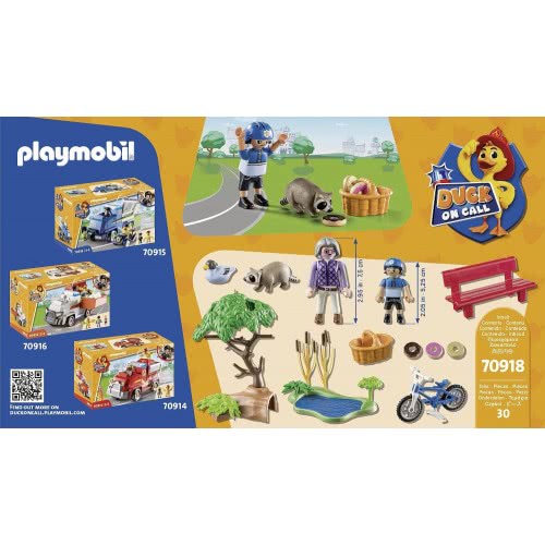 Playmobil Duck On Call - Επιχείρηση Αστυνομίας: Σύλληψη Κλέφτη! 70918 4008789709189