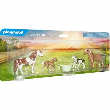 Playmobil Country Icelandic Ponies With Foals 71000 4008789710000
