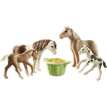 Playmobil Country Icelandic Ponies With Foals 71000 4008789710000