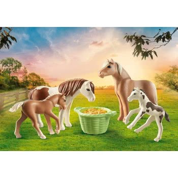 Playmobil Country Icelandic Ponies With Foals 71000 4008789710000