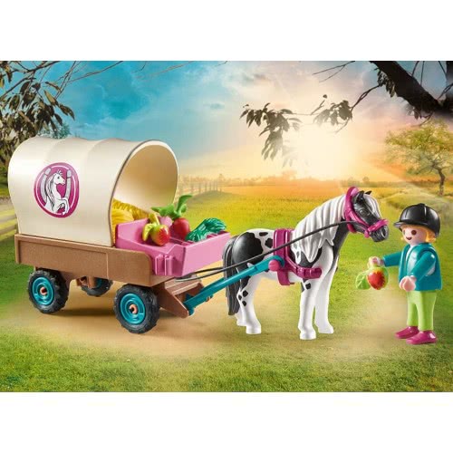 Playmobil Country Άμαξα Με Πόνυ 70998 4008789709981