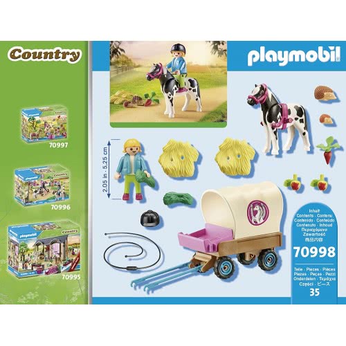 Playmobil Country Άμαξα Με Πόνυ 70998 4008789709981