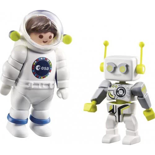 Playmobil Space Duo Pack Αστροναύτης Esa Και Robert 70991 4008789709912