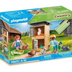 Playmobil Country Rabbit Pen Gift Set 70675 4008789706751