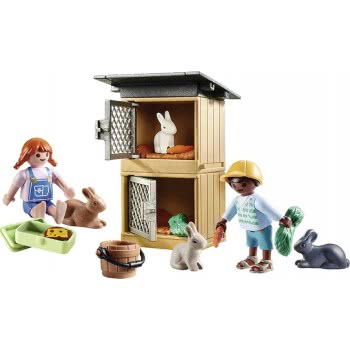 Playmobil Country Gift Set Ταΐζοντας Τα Κουνελάκια 70675 4008789706751
