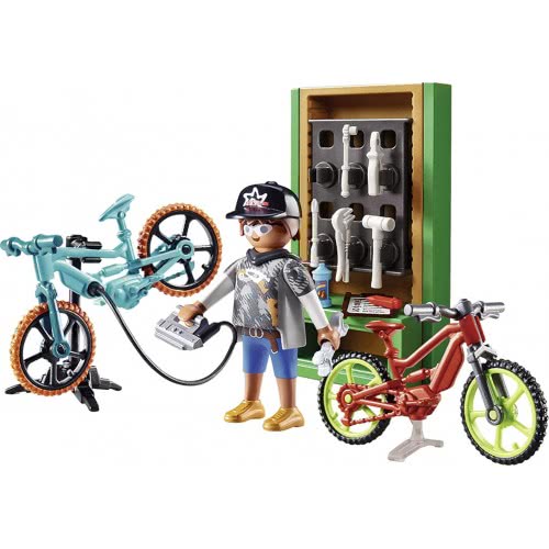 Playmobil City Life Gift Set Συνεργείο Ποδηλάτων 70674 4008789706744