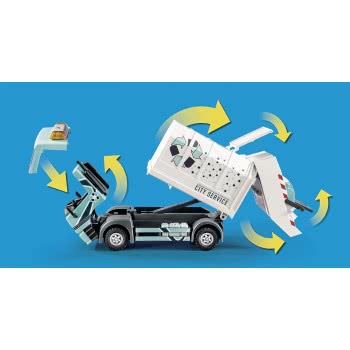 Playmobil City Life Φορτηγό Ανακύκλωσης 70885 4008789708854