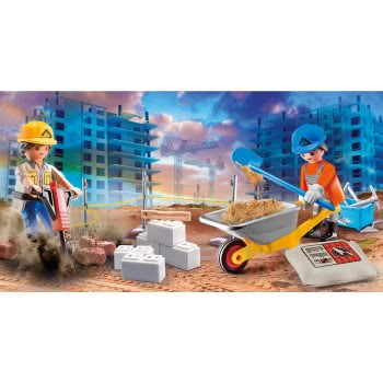 Playmobil City Action Maxi Βαλιτσάκι Τεχνικά Έργα 70528 4008789705280
