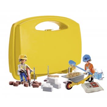 Playmobil City Action Maxi Βαλιτσάκι Τεχνικά Έργα 70528 4008789705280