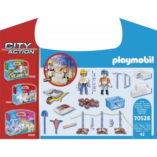 Playmobil City Action Construction Site Carry Case 70528 4008789705280