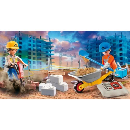 Playmobil City Action Maxi Βαλιτσάκι Τεχνικά Έργα 70528 4008789705280