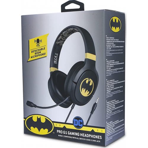 otl technologies DC Comics Batman Pro G1 Ακουστικά Gaming Black  5055371624305