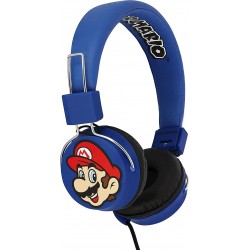 otl technologies Super Mario Lugi Folding Headphones For Ages 8+  5055371621748
