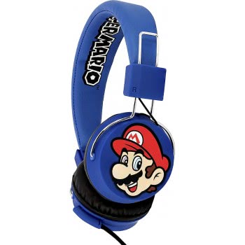 otl technologies Super Mario Lugi Folding Headphones For Ages 8+  5055371621748