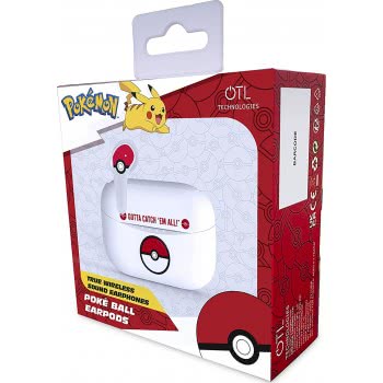otl technologies Ασύρματα Bluetooth V5.0 Ακουστικά Pokemon Pokeball Με Θήκη Φόρτισης  5055371624015